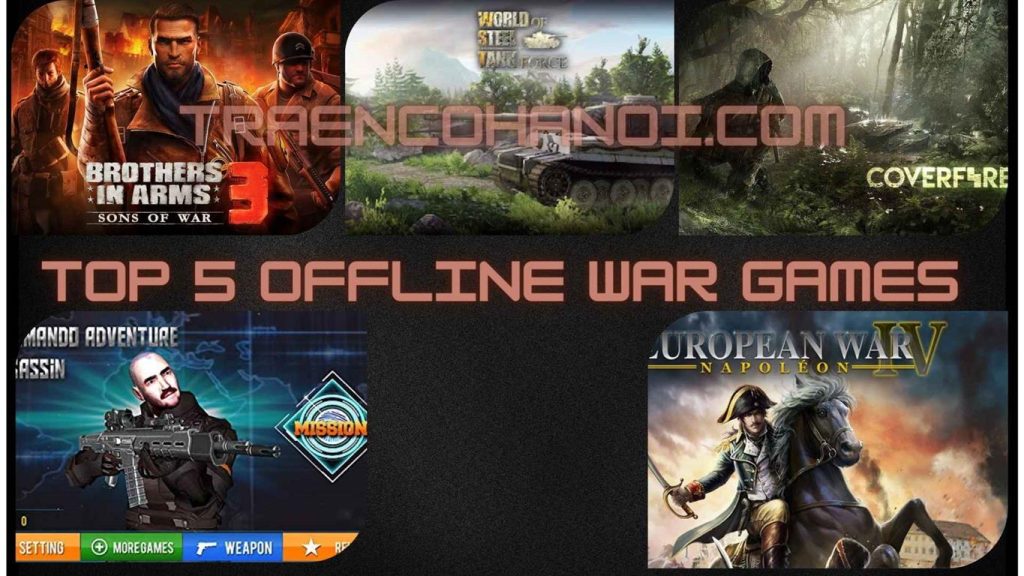 Top 5 offline war games